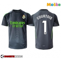Moške Nogometnih dresov Real Madrid Thibaut Courtois #1 Vratar Tretji 2025-26 Kratki rokavi
